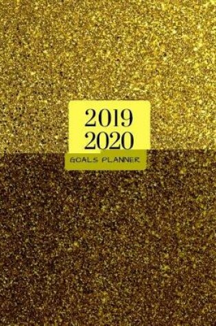 Cover of 2019 2020 Metallic Gold 15 Months Daily Planner