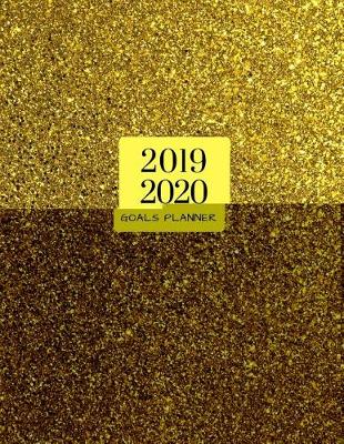 Book cover for 2019 2020 Metallic Gold 15 Months Daily Planner