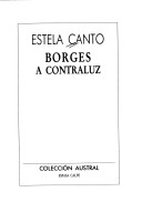 Book cover for Borges a Contra Luz