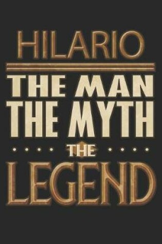 Cover of Hilario The Man The Myth The Legend