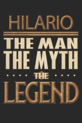 Book cover for Hilario The Man The Myth The Legend