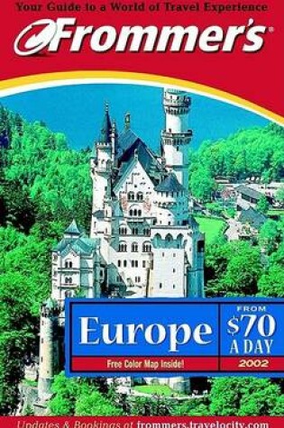 Cover of Frommer's Europe from 70 Dollars a Day