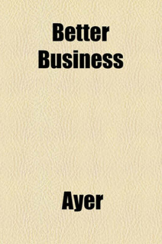 Cover of Better Business