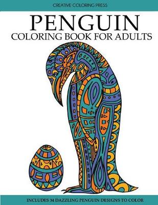 Book cover for Penguin Coloring Book