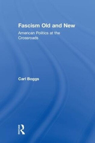 Cover of Fascism Old and New