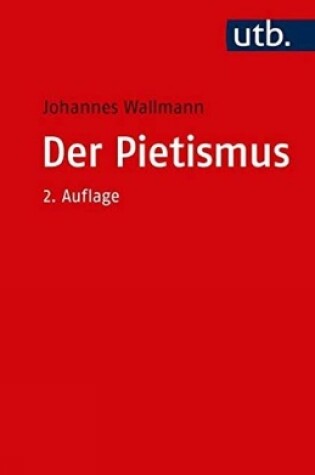 Cover of Der Pietismus