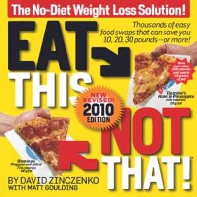 Book cover for Eat This, Not That! 2010