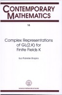 Cover of Complex Representations of GL(2,K) for Finite Fields K