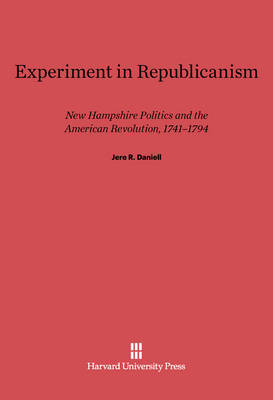 Book cover for Experiment in Republicanism