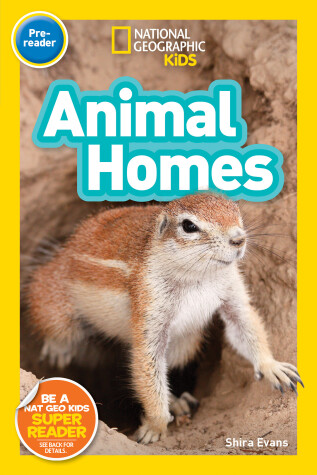 Book cover for National Geographic Kids Readers: Animal Homes