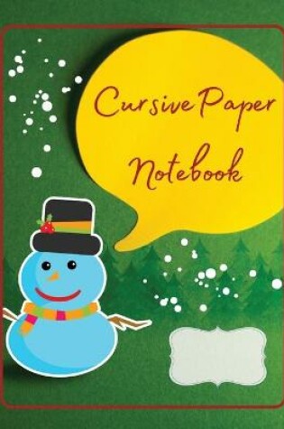 Cover of Cursive Paper Notebook