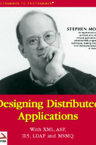 Cover of Designing Distributed Applications with XML, ASP, IE5, LDAP and MSMQ
