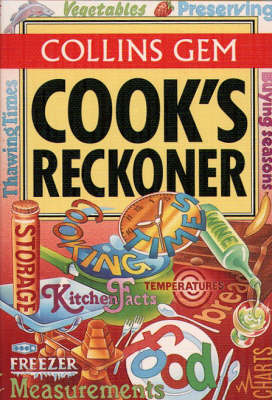 Book cover for Collins Gem Cook's Reckoner