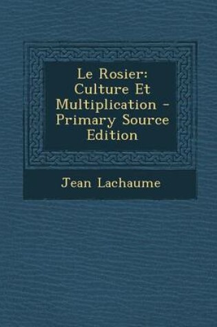 Cover of Le Rosier