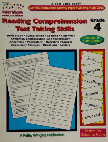 Book cover for Reading Comprehension Test Taking Sk