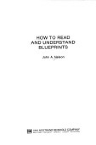 Cover of How to Read and Understand Blueprints
