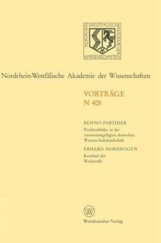 Cover of Nordrhein-Westfälische Akademie der Wissenschaften