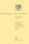 Book cover for Nordrhein-Westfälische Akademie der Wissenschaften