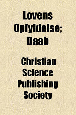 Book cover for Lovens Opfyldelse; Daab