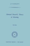 Book cover for Edmund Husserl's Theory of Meaning