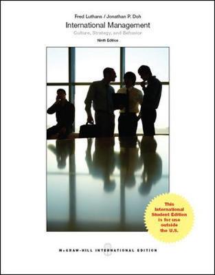 Book cover for International Management: Culture, Strategy, and Behavior (Int'l Ed)