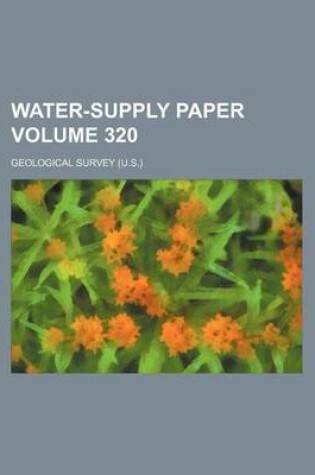 Cover of Water-Supply Paper Volume 320