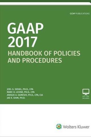Cover of GAAP Handbook of Policies and Procedures