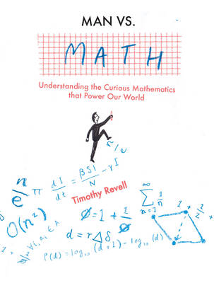 Book cover for Man vs Math