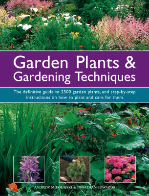 Book cover for Garden Plants and Gardening Techniques