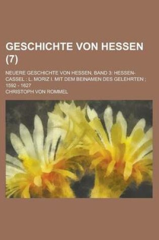 Cover of Geschichte Von Hessen; Neuere Geschichte Von Hessen, Band 3