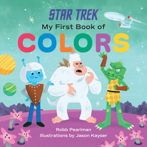 Book cover for Star Trek: My First Book of Colors