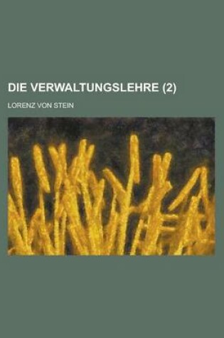 Cover of Die Verwaltungslehre (2)