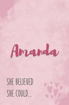 Book cover for Amanda She Believe She Could