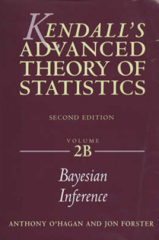 Cover of Kendall's Advanced Theory of Statistics