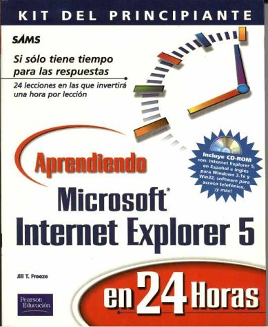 Book cover for Aprendiendo Microsoft Internet Explorer 5 En 24 Horas