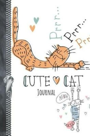 Cover of Cute Cat Journal Meow