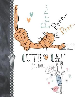 Book cover for Cute Cat Journal Meow