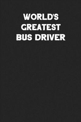 Book cover for World's Greatest Bus Driver