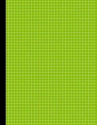 Book cover for Graph Paper Notebook - Narrow Rule - 8.5 X 11 - Lime Green 101