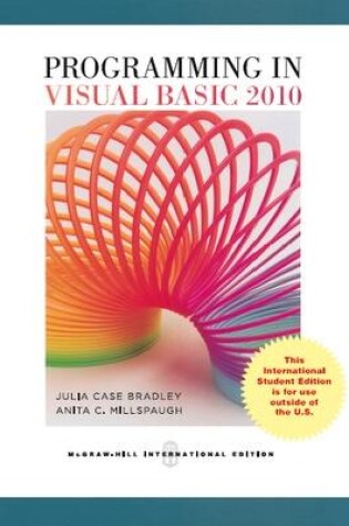 Cover of Programming in Visual Basic 2010