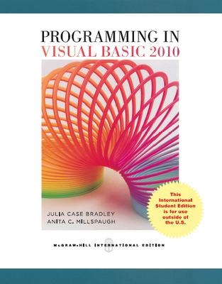 Book cover for Programming in Visual Basic 2010