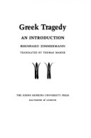 Cover of Greek Tragedy