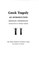 Book cover for Greek Tragedy