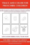 Book cover for Education Books for 2 Year Olds (Trace and Color for preschool children)