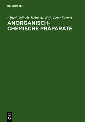 Book cover for Anorganisch-Chemische Präparate