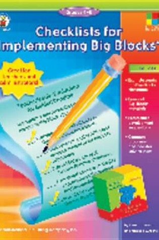 Cover of Checklists for Implementing Big Blocks, Grades 4 - 8