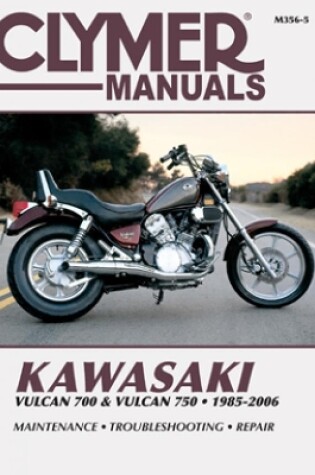 Cover of Kawasaki Vulcan 700 & Vulcan 750 Motorcycle (1985-2006) Service Repair Manual