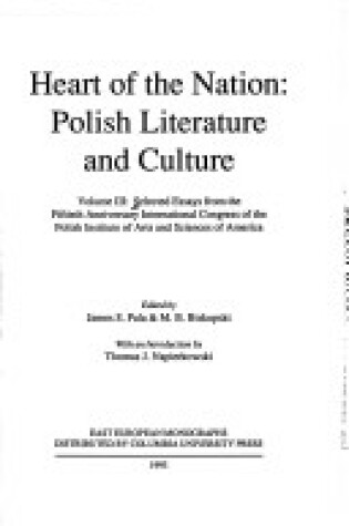 Cover of Selected Essays from the Fiftieth Anniversary - Congress of the Polish Institute of Arts & Sciences in America 3 V Set