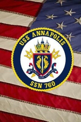 Cover of US Navy USS Annapolis (SSN 760) Crest Badge Journal