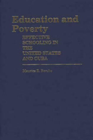 Cover of Education and Poverty